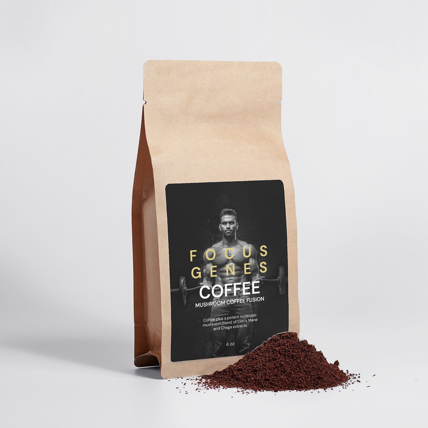 Mushroom Coffee Fusion - Lion’s Mane & Chaga 4oz