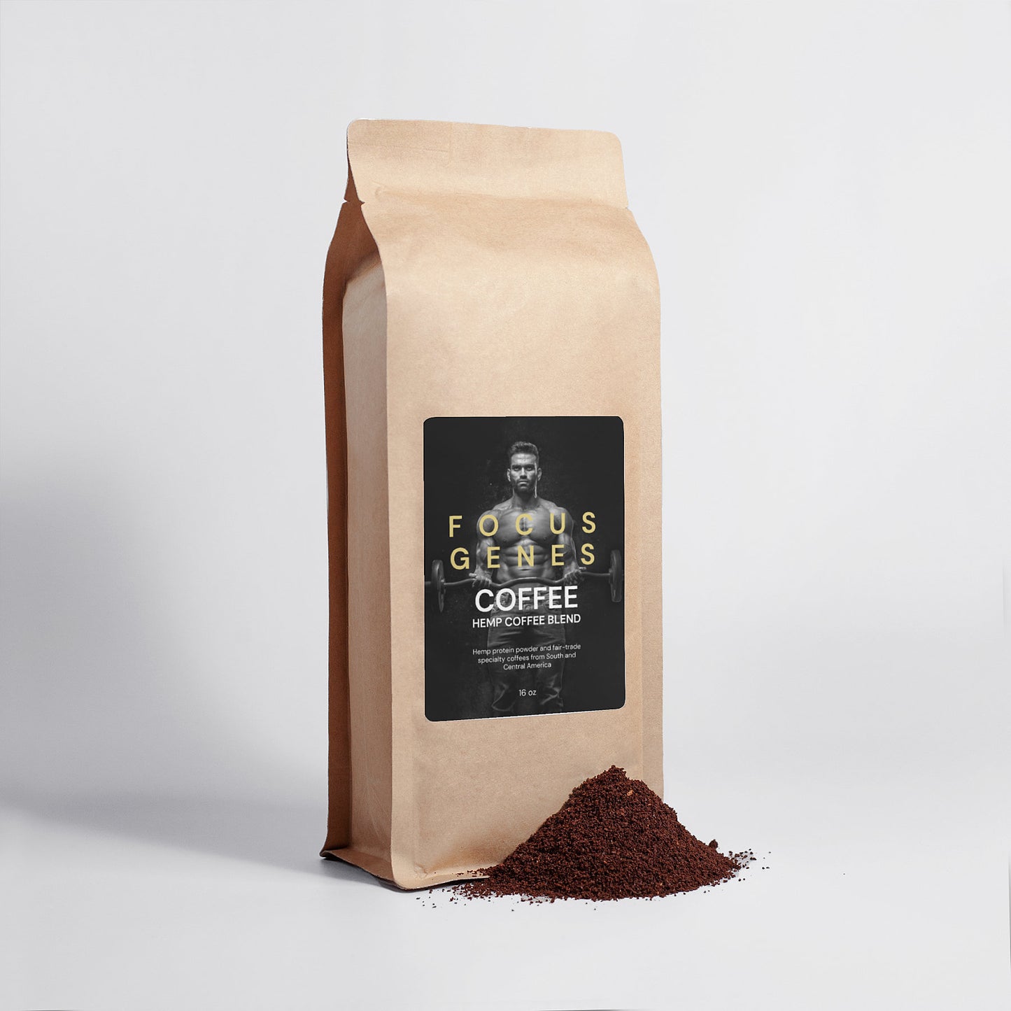 Hemp Coffee Blend - Medium Roast 16oz
