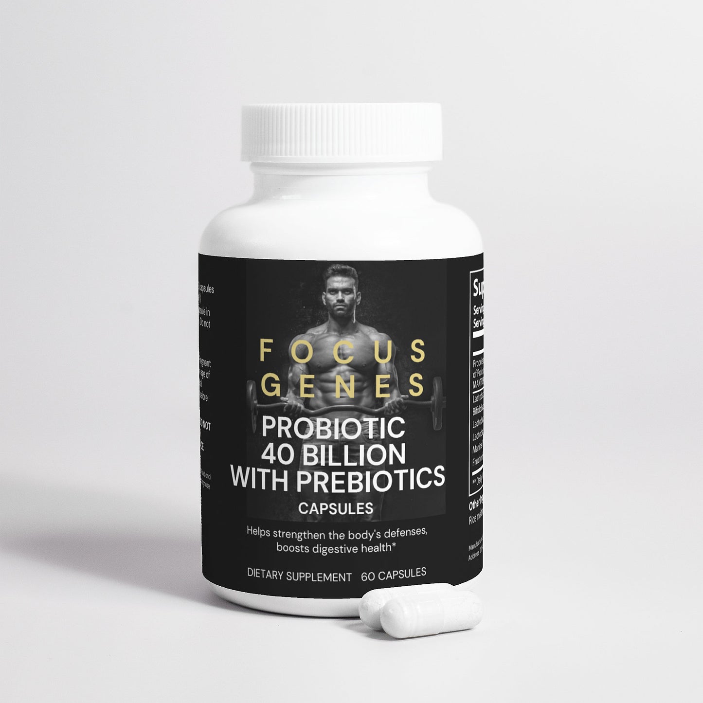 Probiotic 40 Billion with Prebiotics