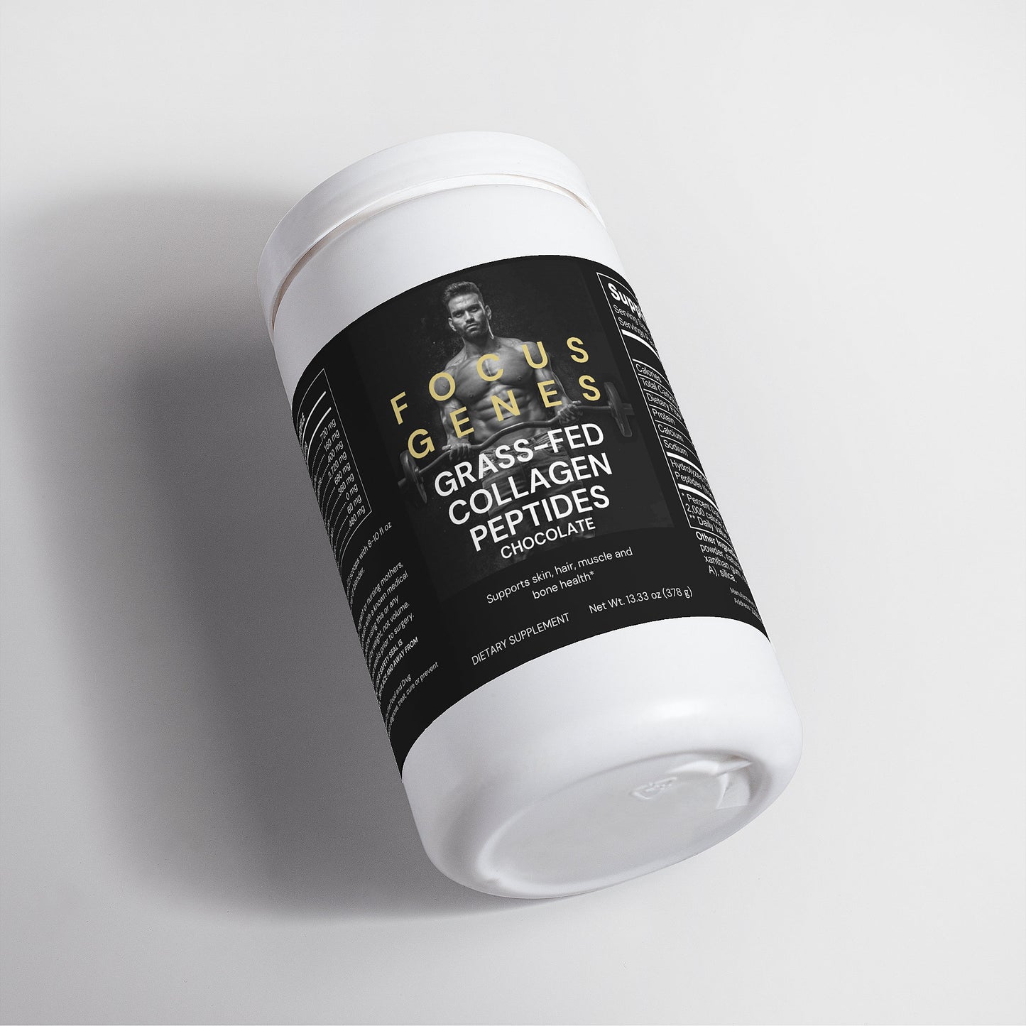 Grass-Fed Collagen Peptides Powder (Chocolate)